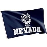 Desert Cactus University of Nevada Reno UNR Flag - 3 x 5 Feet Pack Banner, Indoor/Outdoor Durable Fabric, 100% Polyester Design (Style 2)