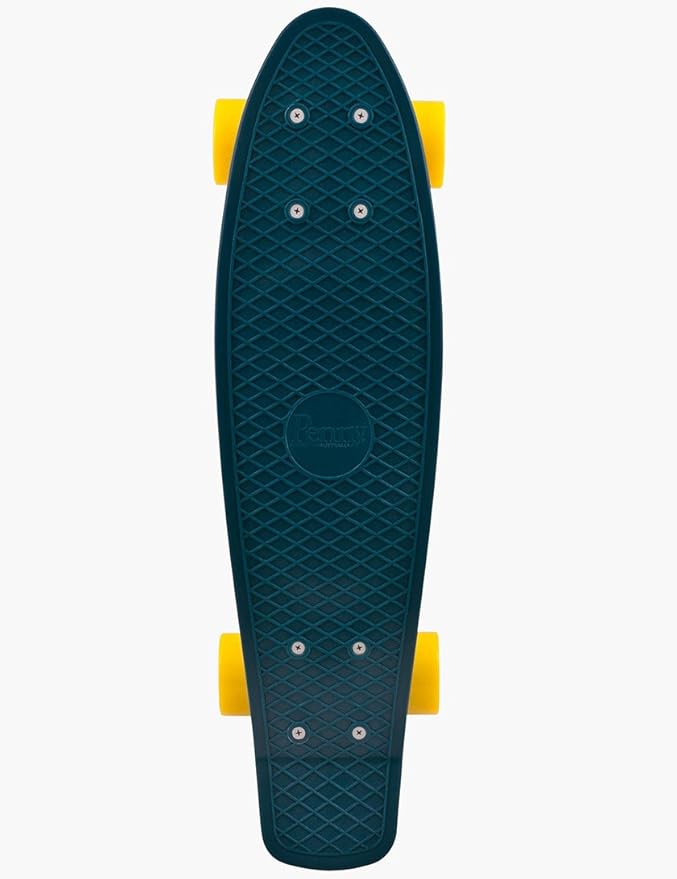 Penny Skateboards Penny Organic 22 Retro skateboard Dark Green/Yellow