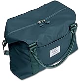 Womens travel bags, weekender carry on for women, sports Gym Bag, workout duffel bag, overnight shoulder Bag fit 15.6 inch Laptop (Large, Peacock Blue)