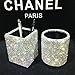 TISHAA Bling Cup Holder Organizer – Pen Pencil Office Desk Table Decorative Supplies Rhinestone Crystal Glitter Home Bedroom Vanity Makeup Brush Storage Tumbler Bins Container Accessories