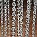 Tongshi 99 Feet Crystal Clear Acrylic Beads Chain Garland Chandelier Hanging Christmas Wedding Decoration