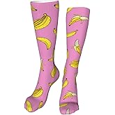 ZCERA Kids Cozy Knee High Tube Compression Socks Funny Novelty Athletic Long Crew Socks for Child Girls Boys Youth 19.8in