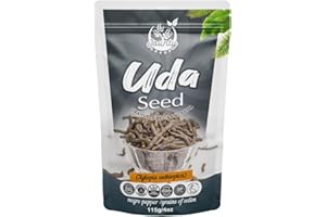 JAUNTY GROUP Jaunty Uda Seed Spice (4 oz) | Grains of Selim | Negro Pepper | Authentic African Seasoning for Cooking, Soups & Stews | Pure and Natural Culinary Spice