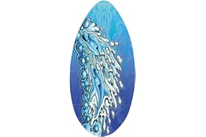 Oshhni 30 inch Skimboard Children Surfboard Professional 30'' Wooden Surfing Board Beach Paddle Board for Men Women Teenagers