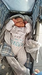 KuKitty Baby Boys Girls Romper I Really Love My