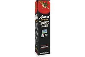 Amore Tomato Paste Tube, 4.5 OZ (Pack of 12)