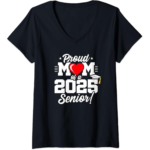 Women's Class Of 2025 Senior T-Shirt - Funny Graduation Tee For High School Seniors, Casual Short Sleeve Top - View #6