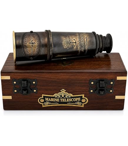 アンティーク雑貨  Navy Telescope London Amazon.com: Gilbert & Sons Royal Navy Telescope – Vintage Brass