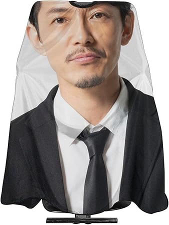 Amazon 藤木直人 5 拡散ショールシンプルなスタイル 防水オイル 再利用可能 調節可能なショール 家庭用ヘアエプロン プロのショール 大人 子供用散髪 Unbeanded 散髪ケープ 通販