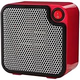 Amazon Com Mainstays Personal Ceramic Heater 250 Watts White Home Kitchen