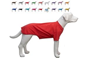 Lovelonglong 2019 Pet Clothing Dog Costumes Basic Blank T-Shirt Tee Shirts for Small Dogs Lobster Pink XS