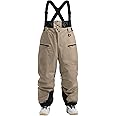 GSOU SNOW Men Snow Bibs Women Baggy Ski Pants Snowboard Overall Insulated Waterproof Windproof Warm Winter