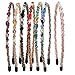 Candygirl Girls Rhinestone Headband For Women Girls Thin Crystal Diamond Headband Beaded Hairhoop Womens Hairbands