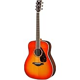 Yamaha FG830 Acoustic Guitar, Autumn Burst