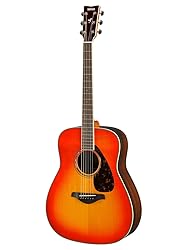Yamaha FG830 Solid Top Acoustic Guitar, Autumn Burst