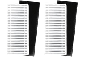 ZXHUANGOH 2 Pcs Filter Replacement for iHome Nova S1 Pro, iHRVS1PRO-3BLK, iHRVS1-3BLKS, iHRV9-BLKS Robotic Vacuum Cleaner Parts