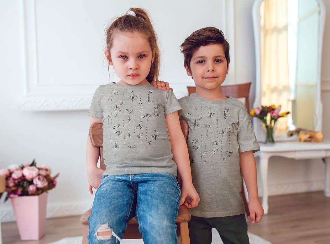 Amazon Igsticker プリント Tシャツ キッズ 子供 110 サイズ Size おしゃれ クルーネック 灰色 グレー T Shirt 雨 傘 イラスト Tシャツ カットソー 通販 Amazon Igsticker プリント Tシャツ キッズ 子供 110 サイズ Size おしゃれ クルーネック 灰色 グレー T Shirt 雨 傘 イラスト Tシャツ カットソー 通販