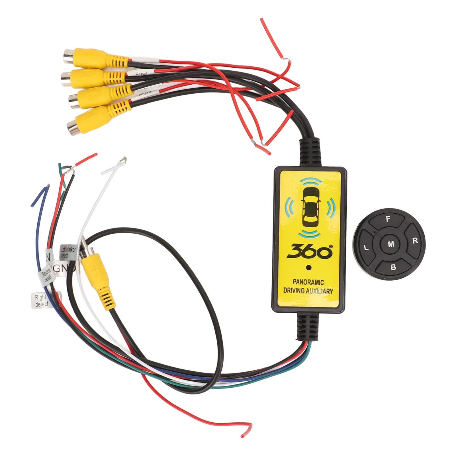 Photo 1 of Keenso Car Video Switcher,4-Way Video Switcher with Remote Control for Cars, Trucks, RVs