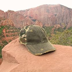 Gritty Bull Vintage Distressed Baseball Cap
