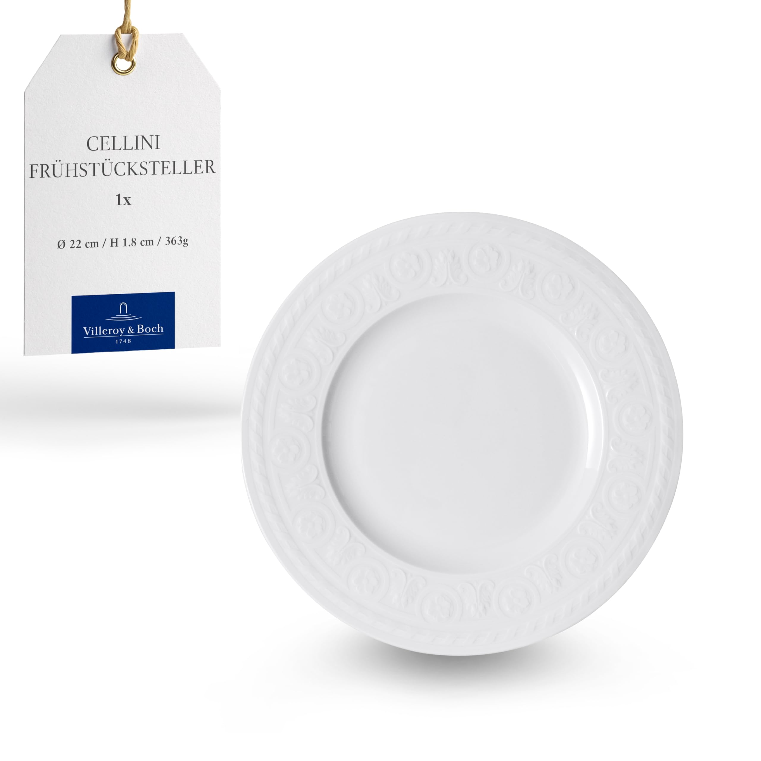 Villeroy & Boch Cellini 22 cm Salad Plate
