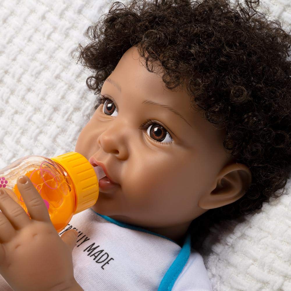 Buy Paradise Galleries African American Black Reborn Baby Boy Doll