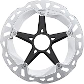 Shimano Deore XT RT-MT800-M Disc Brake Rotor with External Lockring - 180mm, Center Lock, Silver/Black