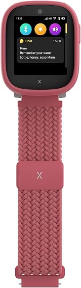 XPLORA X6 Play Kids Smartwatch Phone 4G GPS SOS Camera School Mode Pink view 4