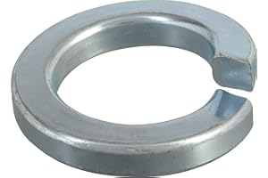 The Hillman Group 300018 Split Lock Washer, 1/4", Steel, 100 Pieces