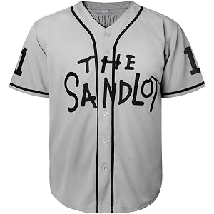 Youth Sandlot Jersey,Benny The Jet Rodriguez Alan Yeah-Yeah McClennan Michael Squints Christmas Summer Jersey for Girl Boys'