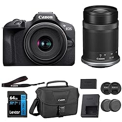 Canon EOS R100 Mirrorless Camera with RF-S18-45mm