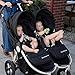 Bumbleride 2018 Indie Twin Stroller, color = Matte Black