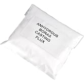 5 Lbs 80 Oz Anhydrous Borax Granular Graphite Crucible Powder Deoxidizing Casting Flux for Melting Assaying Refining Gold Silver Copper Separating Impurities
