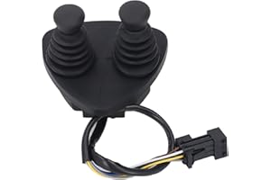 GOWENIC Double Handle Joystick, Forklift Joystick Controller for Linde 335 336, Power Handle Spinners Knob for Tractor Loader