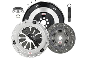 ClutchMaxPRO Heavy Duty OEM Clutch Kit with Chromoly Flywheel Compatible with Acura CSX RSX TYPE-S TSX ILX K20 Honda Accord C