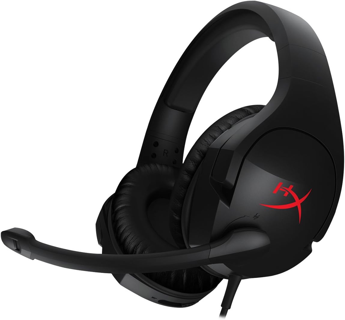 HyperX Cloud Stinger Binaural Bandeau Noir Casque audio, Casques audio (PC/Jeux, 0,03 W, Binaural, Bandeau, Noir, Simili-cuir