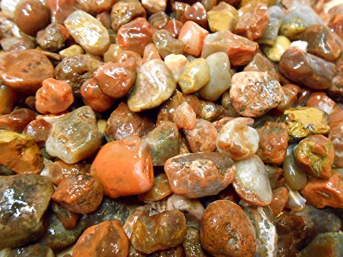 Rock Tumbler Gem Refill Kit Lake Superior Banded Agate Rough 8oz