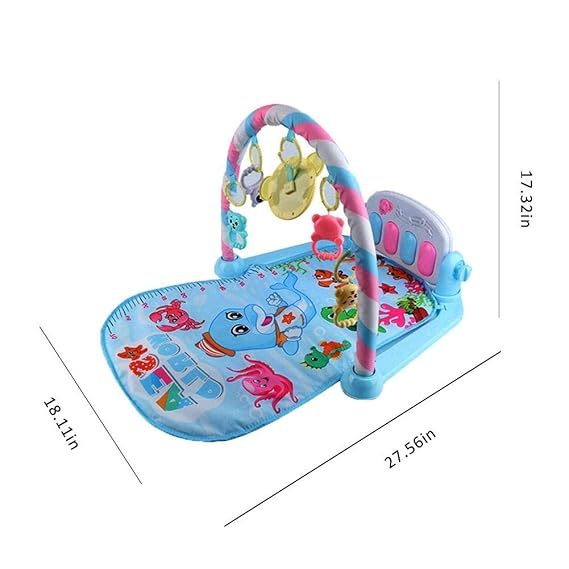 Globalqi Sonajero De Juguete Piano Pie Bebe Piano De Fitness Juego De Bebe Bebe Recien Nacido Dibujos Animados Interesante Entretenimiento Colgantes Para Cochecitos Accesorios Phagoo Dk