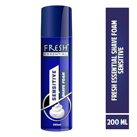 Fresh Essential Shave Foam-Sensitive, 200 ml