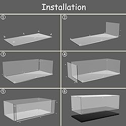 Gemutlich Acrylic Display Case 3mm Thickness Inner