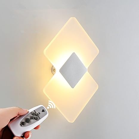 Remote control wall lights