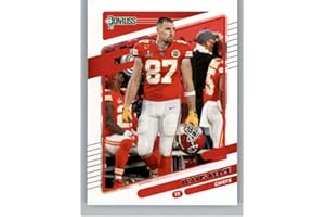 2021 Donruss Photo Variation #118 Travis Kelce Kansas City Chiefs Official NFL Football Trading Card From Panini America in Raw (NM or Better) Condition