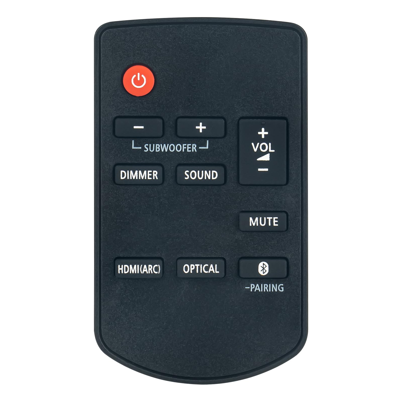 VINABTY N2QAYC000126 Replaced Remote Control Suitable for Panasonic Soundbar SU-HTB250 SU-HTB254 SU-HTB258 SU-HTB250EBK SU-HTB250EGK SC-HTB258 SC-HTB250 SC-HTB258EBK SUHTB250 SUHTB250GNK