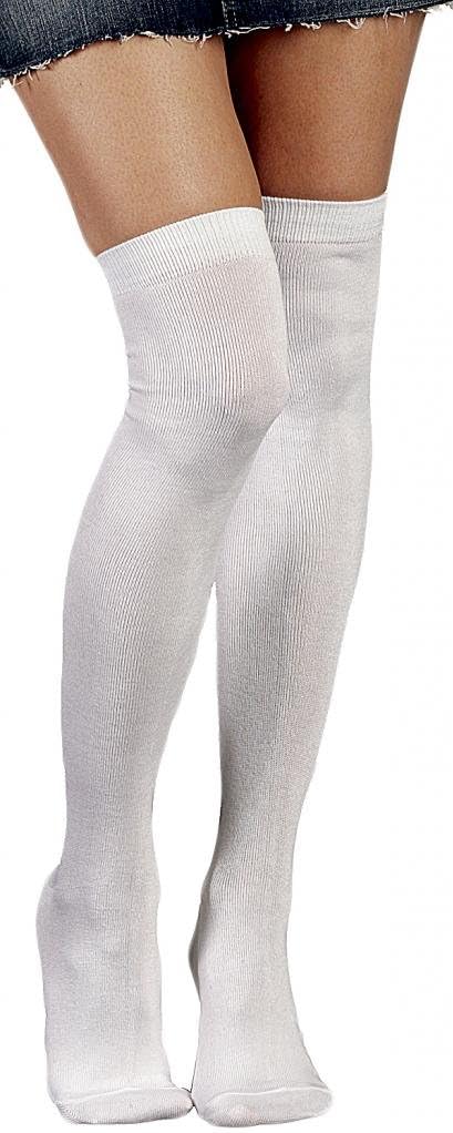 Foot Traffic Over-the-Knee Women's Novelty Socks, Cute Thigh-High Socks, Over-Knee Stockings