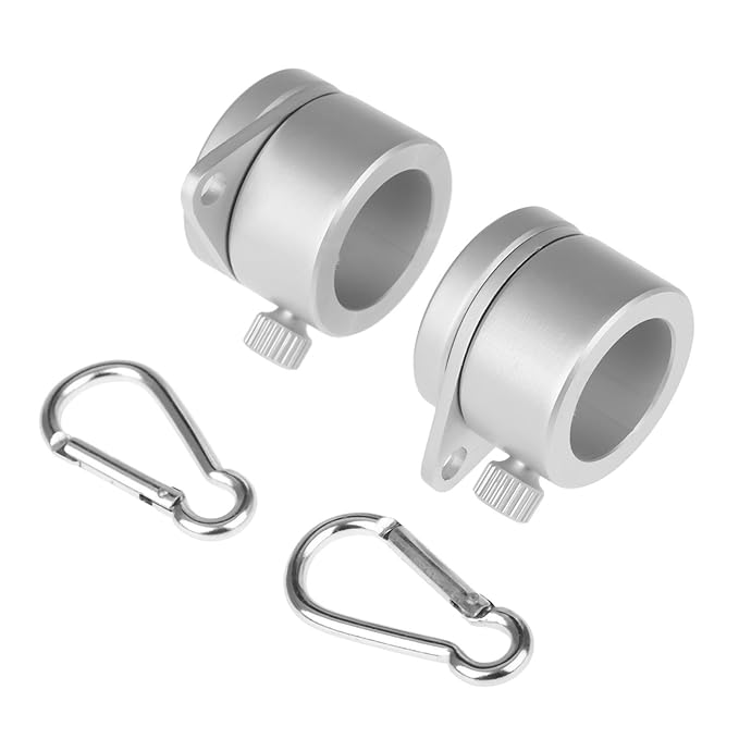 2pcs Flag Pole Rings Holder Flag Mounting Rings Fits 26mm Diameter