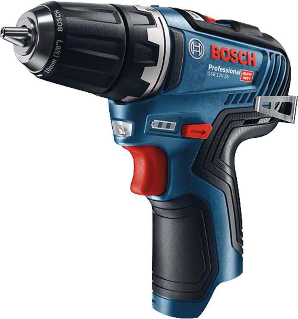 Perceuse, Visseuse Bosch Gsr 12V-35 Perceuse-Visseuse Sans Fil 12V ( 06019H8001 ) 35Nm + Coffret De Transport L-Boxx - Sans Batterie, Sans Chargeur