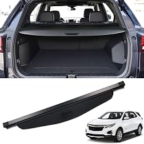 SHENKENUO Nylon Trunk Cargo Net For Chevy Equinox & GMC Terrain 2018-2024 - Black