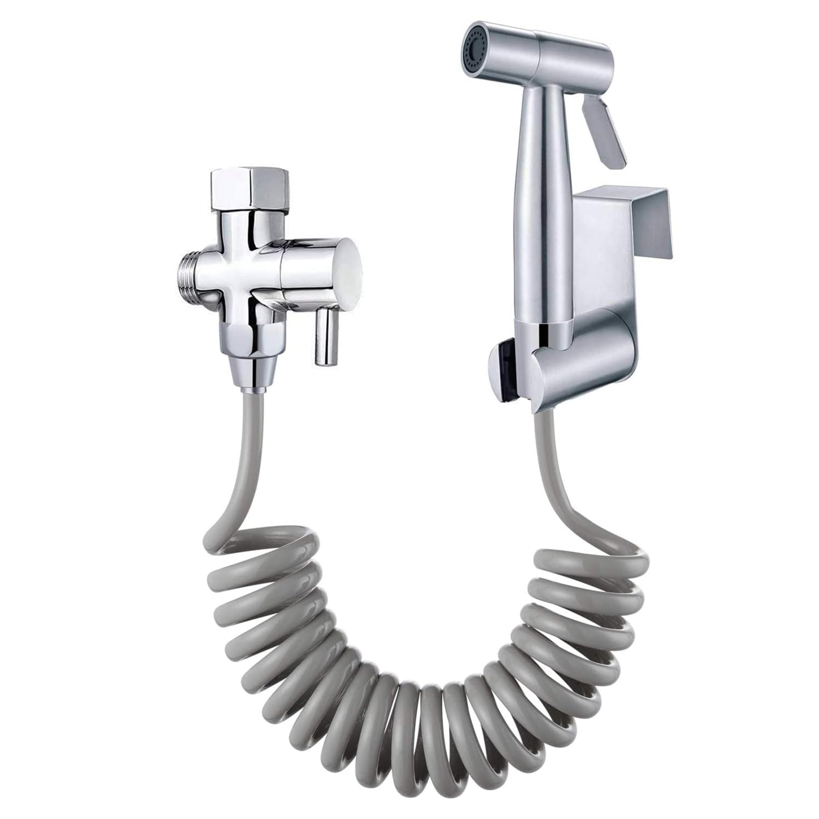 Handheld Bidet Sprayer for Toilet,Bathroom Bidet Sprayer Set Shower Bidet Tap Spray Kits Cloth Diaper Sprayer Washer Toilet Cleaning Faucet Spray with ABS Hose for Feminine Wash and Pet