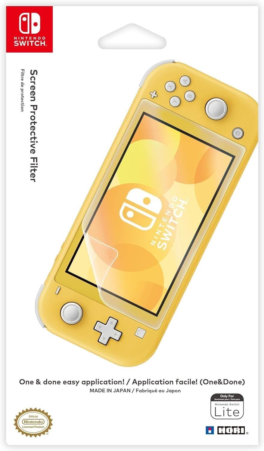 Nintendo Switch Lite Screen Protective Filter by HORI - Officially Licensed by Nintendo