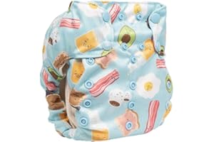 Smart Bottoms Cloth Diaper Smart One 3.1 – All-in-One – 100% Organic Cotton Interior – 10-35lbs …