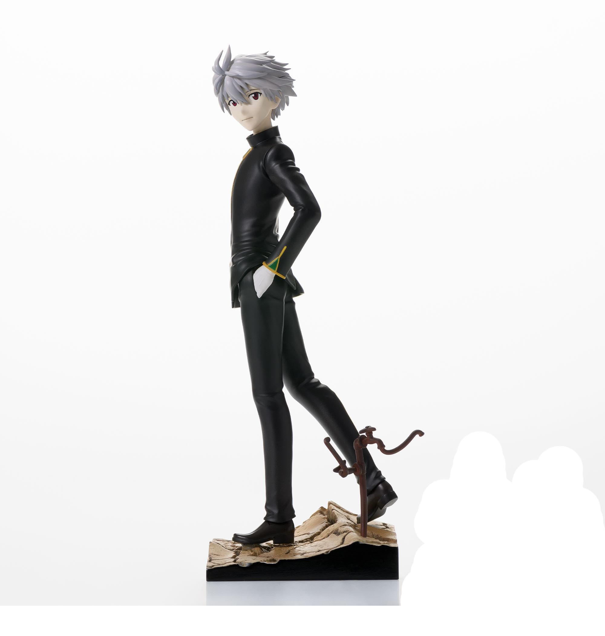 Sega - Evangelion: 3.0+1.0 Thrice Upon a Time - Luminasta - Kaworu Nagisa Commander Suit Statue Version Statue